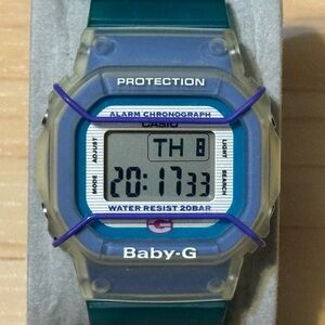 Casio G-Shock Baby-G BGD-600 Bullbar Surf Square Women's Digital Watch BGD 600